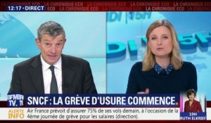 SNCF: la grève d'usure commence