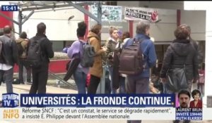 Réforme de l'entrée à l'université : le blocage se poursuit à la faculté parisienne de Tolbiac
