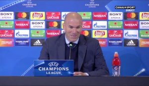 Champions League - La réaction de Zinédine Zidane après Juventus Turin / Real Madrid