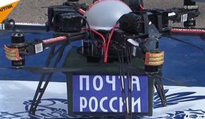 1er drone postal en Russie : il s'écrase dans un mur direct !