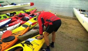 LA QUOTIDIENNE - UN JOUR À ... : LQMT Un jour à : 8e semi-marathon de l'étang de Berre canoé-kayak et pirogue 04 11 16