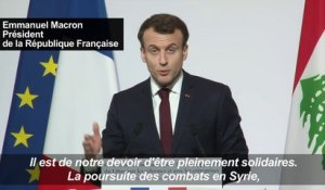 Macron appelle le Liban à faire preuve de "volontarisme" (3)