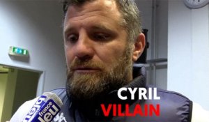 Cyril Villain : « C’est une bonne soirée pour nous »
