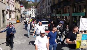 Le collectif "Colère 88" défile dans les rues d'Epinal