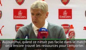 33e j. - Wenger : "Fier de l'attitude de mes joueurs"