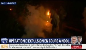 L'expulsion de la ZAD de Notre-Dame-des-Landes a commencé