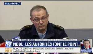 NDDL : "Nous avons rencontré une résistance importante avec des barricades enflammées et des bouteilles de gaz", relate la gendarmerie