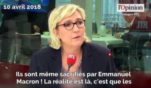 Emmanuel Macron et les retraités: Marine Le Pen dénonce «un sacrifice»