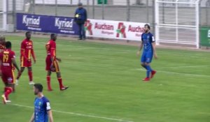 Les buts et le pénalty du match FC Martigues - Hyères FC