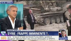 Syrie: "Lutter contre l'islamisme radical, c'était aussi de lutter contre Bashar al-Assad", affirme Bernard Henri-Lévy