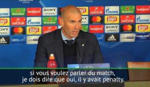 Quarts - Zidane : "Sur l'ensemble des deux matches, nous méritons la qualification"