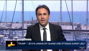 "Je n'ai jamais dit quand une attaque en Syrie aurait lieu", Donald Trump