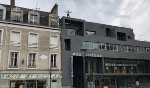 Lettre en scène 2018 : Visite loufoque de la médiathèque de Châteaubriant