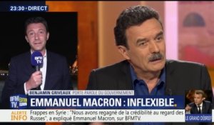 Macron sur BFMTV: "C’était parfois plus un débat qu’une réelle interview", réagit Benjamin Griveaux