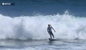 Adrénaline - Surf : Bronte Macaulay with an 8.27 Wave vs. S.Fitzgibbons, C.Moore