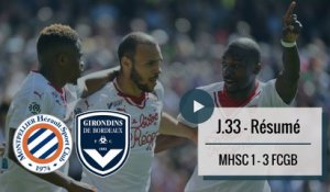 Le résumé de Montpellier-Bordeaux (2017-2018)