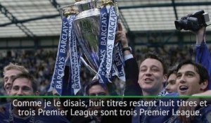 Man City Champion - Mourinho : "J'ai gagné huit Championnats et trois Premier League"