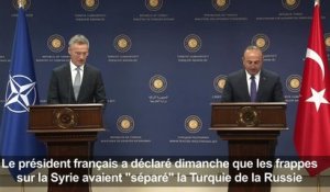 Ankara dit que Macron ne brisera pas son alliance avec Moscou