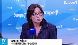 Sandrine Mörch (LREM) sur la loi asile et immigration : "Personne ne va me dire ce que je vais devoir voter"