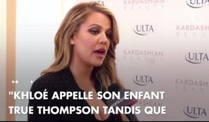True Thompson : les internautes s'amusent du prénom choisi par Khloé Kardashian