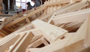 Cernay: un bateau de 14 mètres construit au lycée