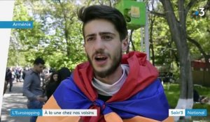 Eurozapping : l'Arménie se révolte, le boom du bio en Suisse