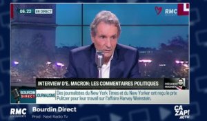 Jean-Jacques Bourdin explique pourquoi il n'a pas appelé Emmanuel Macron "Monsieur le Président"