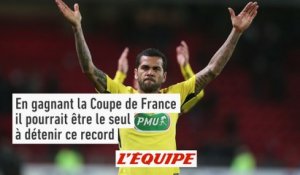 Daniel Alves, une Coupe de France pour un record ? - Foot - L1 - PSG