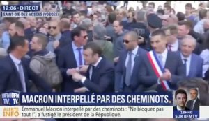 Emmanuel Macron interpellé et hué lors de son déplacement à Saint-Dié dans les Vosges