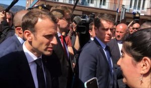 Emmanuel Macron à une jeune sans-papiers : "Nous ne pouvons pas accepter tout le monde"