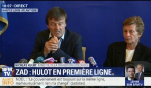 Hulot sur NDDL: "Nous avons un sentiment de tristesse et de gâchis"