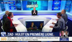 Évacuation de la Zad : Nicolas Hulot monte en première ligne