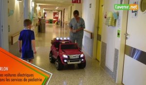 Des voitures électriques dans les services de pédiatrie des hôpitaux d’Arlon et de Marche