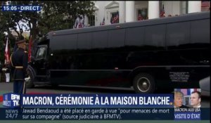 Plusieurs ministres dont Bruno Le Maire, Jean-Michel Blanquer et Jean-Yves Le Drian arrivent à la Maison-Blanche