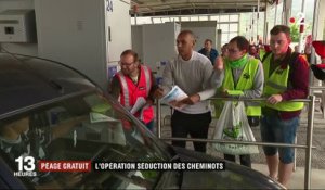 Grève SNCF : le péage gratuit, l'opération séduction des cheminots