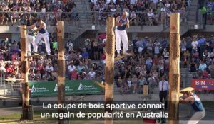 La coupe de bois sportive en plein boom en Australie