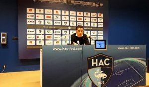Didier Tholot après la défaite 3-0 de l'ASNL au Havre : "On rase les murs"