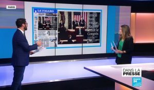 "Amical mais critique, Emmanuel Macron séduit le Congrès"