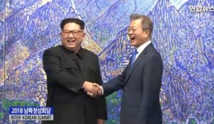 Kim Jong Un a osé une petite blague lors de sa rencontre avec le dirigeant Sud-coréen
