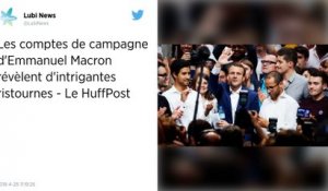 Les étonnantes réductions accordées à Emmanuel Macron durant sa campagne.