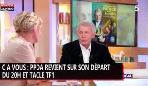 Patrick Poivre d'Arvor revient sur son départ du 20H et tacle TF1 (vidéo)