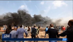 L'armée israélienne riposte suite aux manifestations dans la bande de Gaza