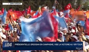 Présidentielle turque : Erdogan vise la victoire au premier tour