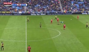 Football : un arbitre reçoit un carton jaune aux Pays-Bas (vidéo)