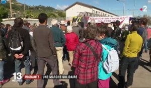 Migrants : une marche solidaire de Vintimille à Calais