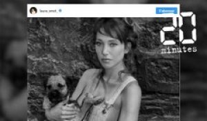 Entre photo sexy et hommage à son papa, Laura Smet communique grâce à Instagram