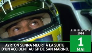 Ce jour - L’accident de Senna à Imola