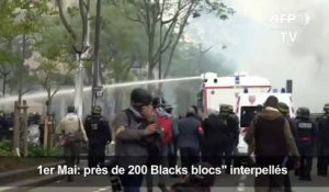 1er Mai: près de 200 "blacks blocs" interpellés
