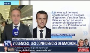 Qu’a confié Emmanuel Macron à la presse australienne