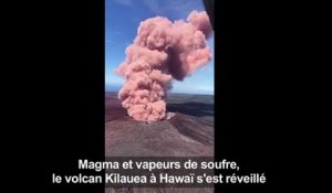 Eruption volanique à Hawaï